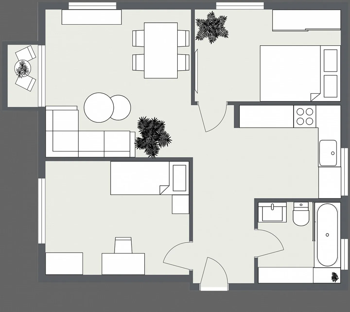 Appartamento 3.5 camere ben tenuto a St. Margrethen - Foto 9 di 9