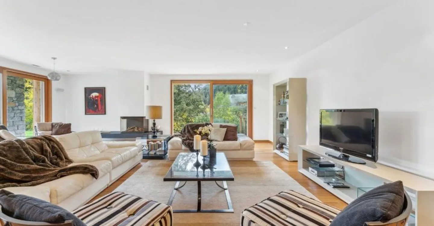 Villars, lussuoso appartamento contemporaneo 6 pcs, giardino, 2 posti auto, sci in/sci out - Foto 7 di 10