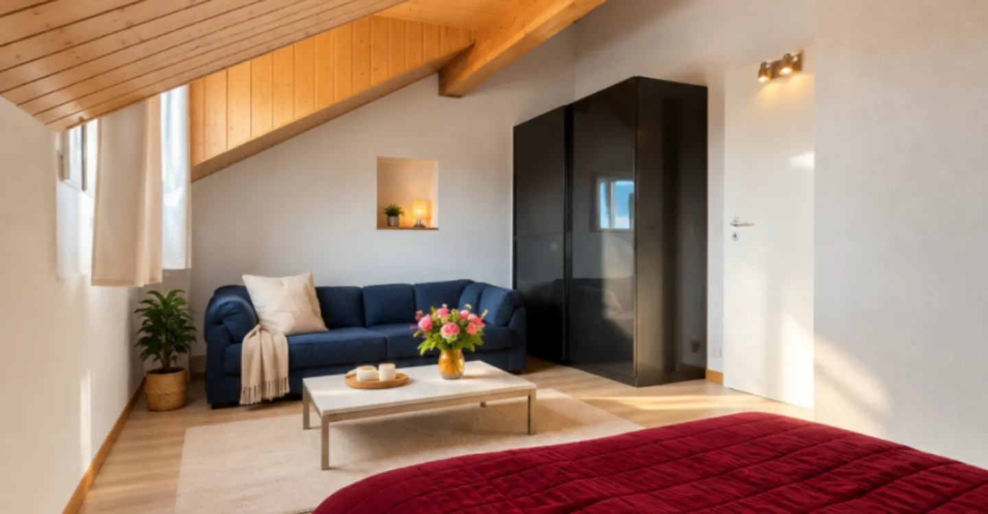 Duplex penthouse apartment with 5.5 rooms of 180m2 in a green setting - Photo 9 of 12