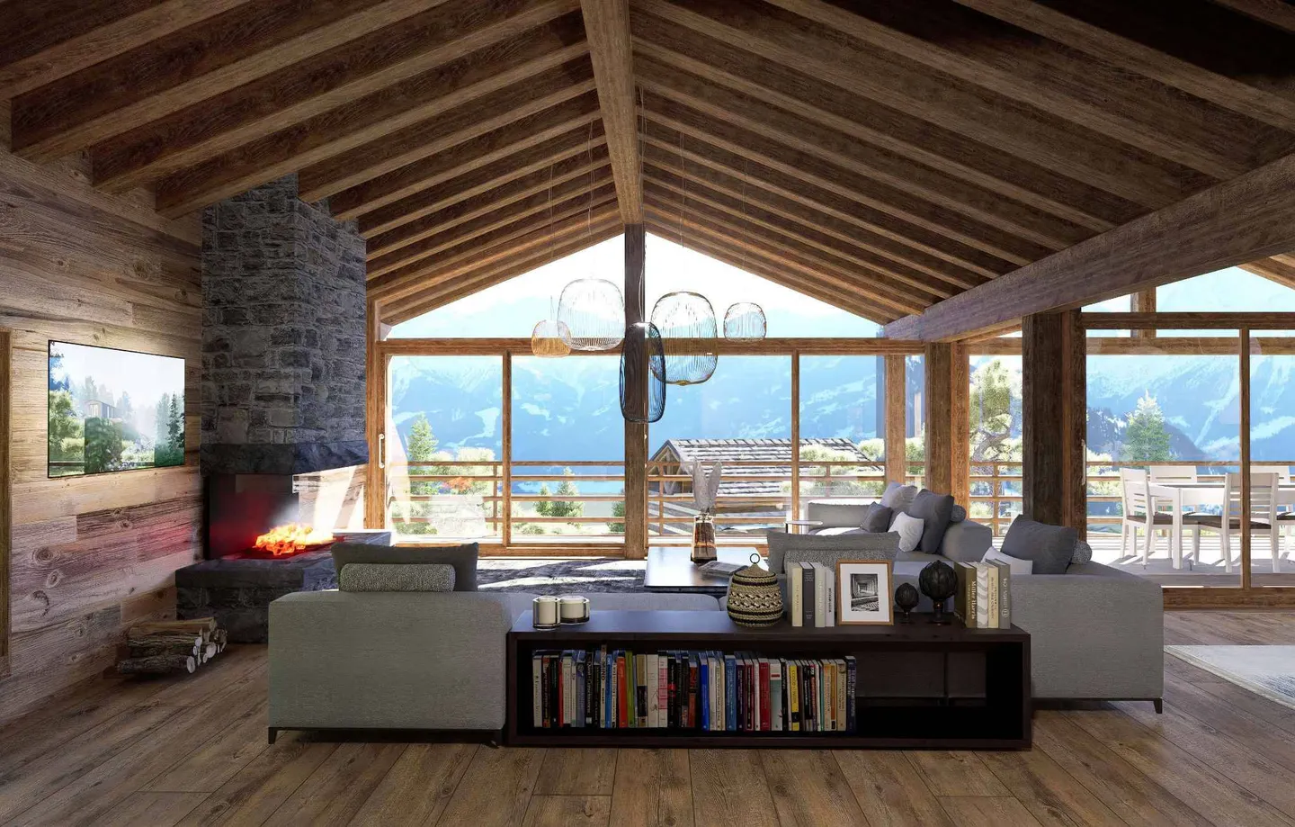 Luxus Chalet in Verbier - Foto 3 von 8