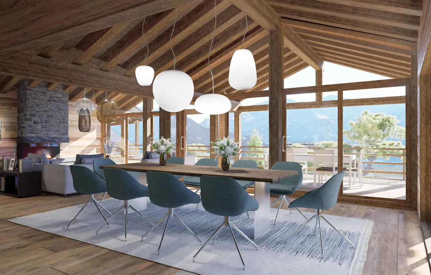 Luxus Chalet in Verbier - Foto 4 von 8