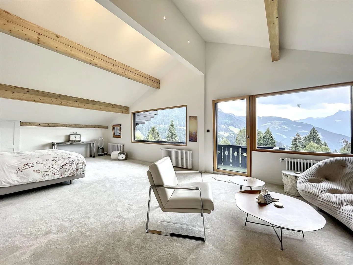 Chalet magnifique avec piscine et vue imprenable sur les Dents-du-Midi - Photo 6 sur 13