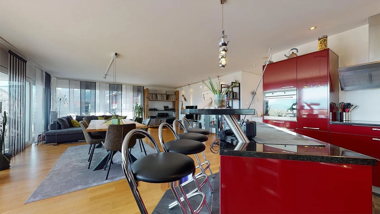 Moderne Terrassenwohnung mit Bergsicht - Foto 6 von 29