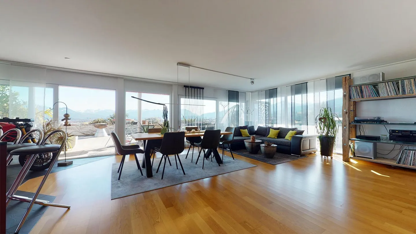 Moderne Terrassenwohnung mit Bergsicht - Foto 9 von 29