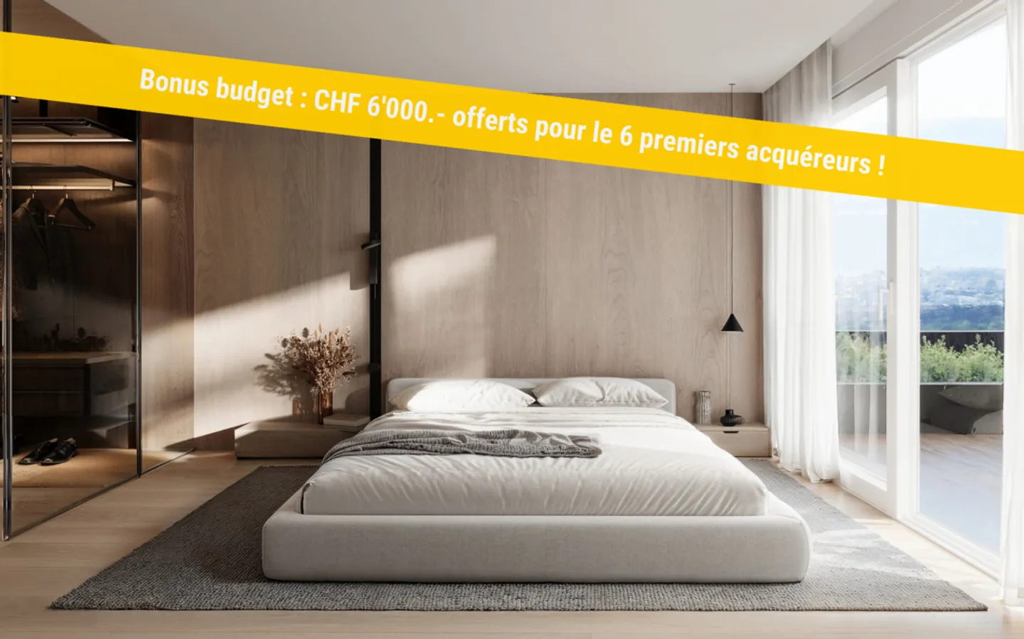 Savièse 16 new apartments and an individual villa with panoramic views, in the heart of a high-standard ecological residence - Photo 1 of 19