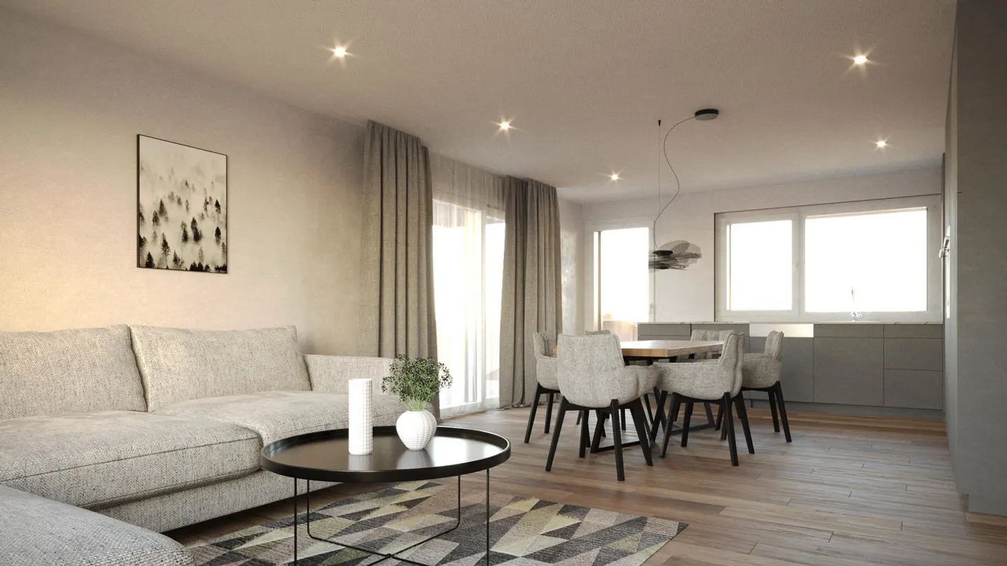 Stylish 2.5-room apartment with exclusive 47 m² terrace - Photo 3 of 8