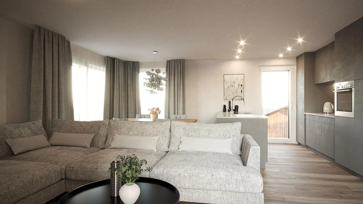 Stylish 2.5-room apartment with exclusive 47 m² terrace - Photo 4 of 8