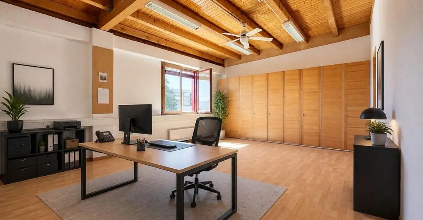 Gewerbefläche von 207 m² in einer Einheit, 2. Etage ohne eine einzige Stufe, 3 Außenparkplätze inklusive, sofort verfügbar - Foto 4 von 13