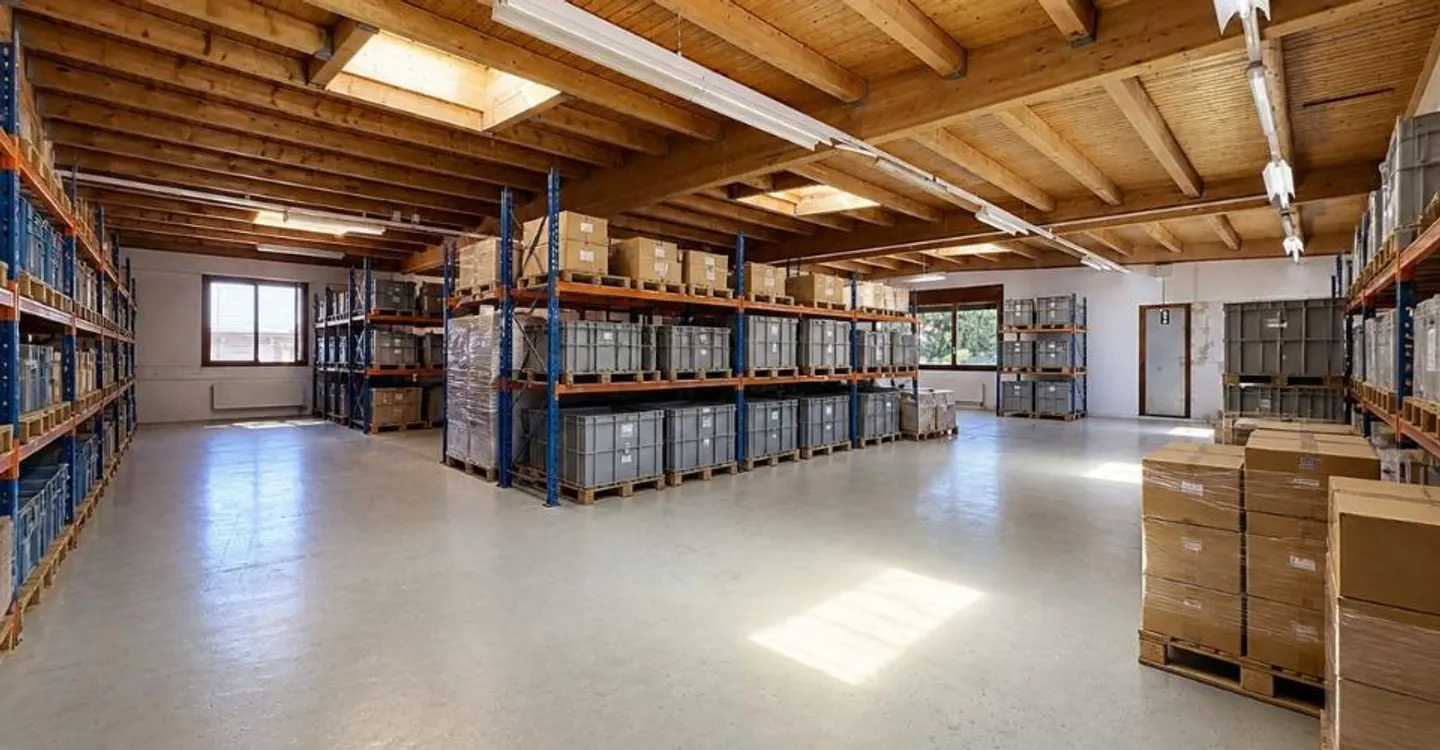 Gewerbefläche von 207 m² in einer Einheit, 2. Etage ohne eine einzige Stufe, 3 Außenparkplätze inklusive, sofort verfügbar - Foto 7 von 13
