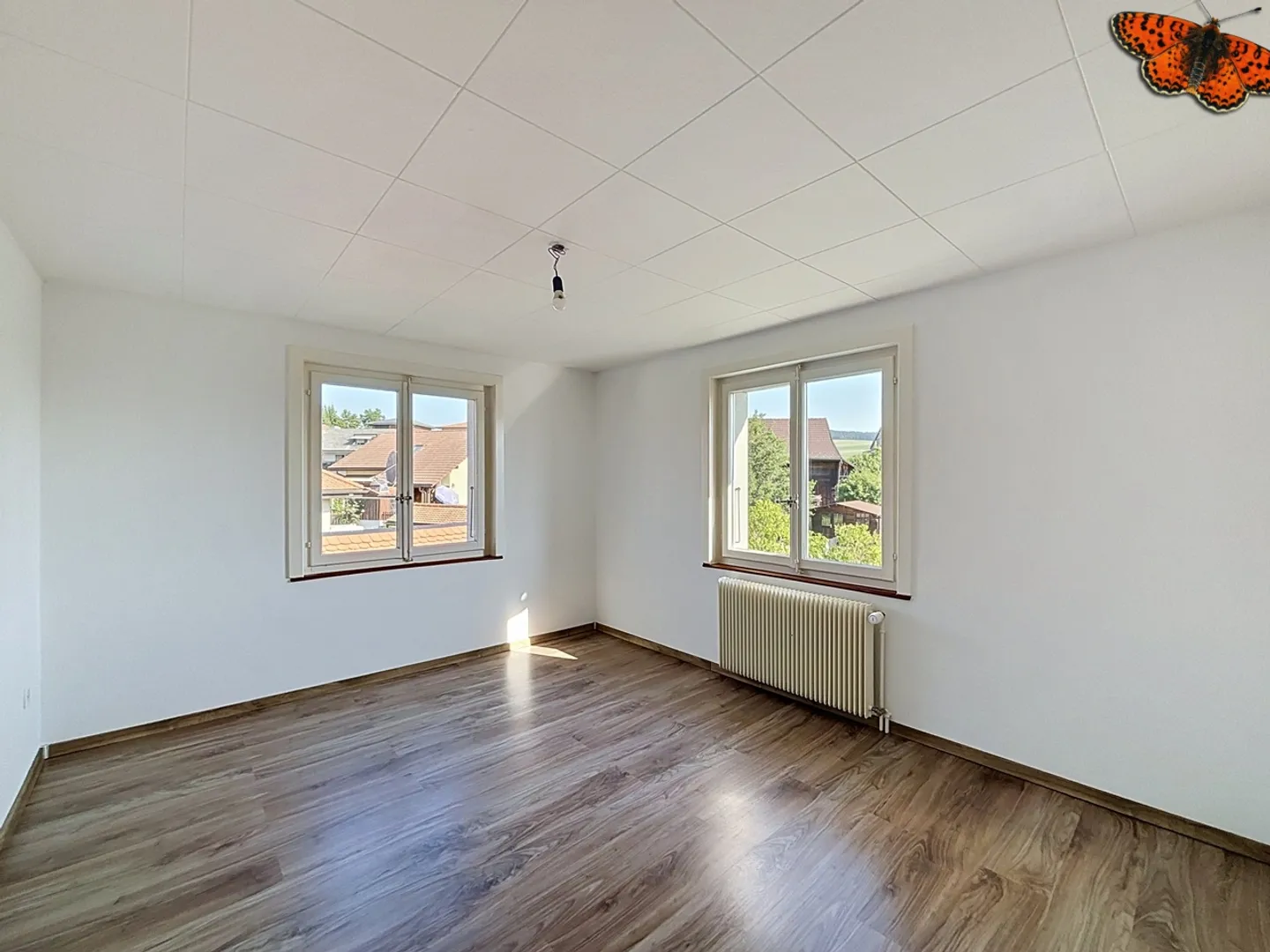 OPPORTUNITÀ A VUADENS: Casa con 2 appartamenti su grande terreno - Foto 10 di 21