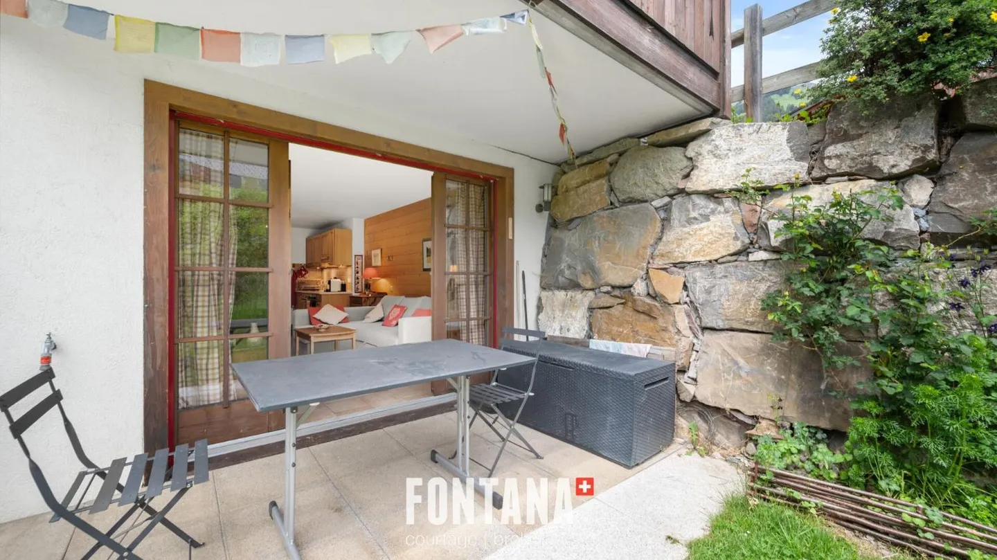 Charmantes Studio mit Terrasse - Foto 11 von 13