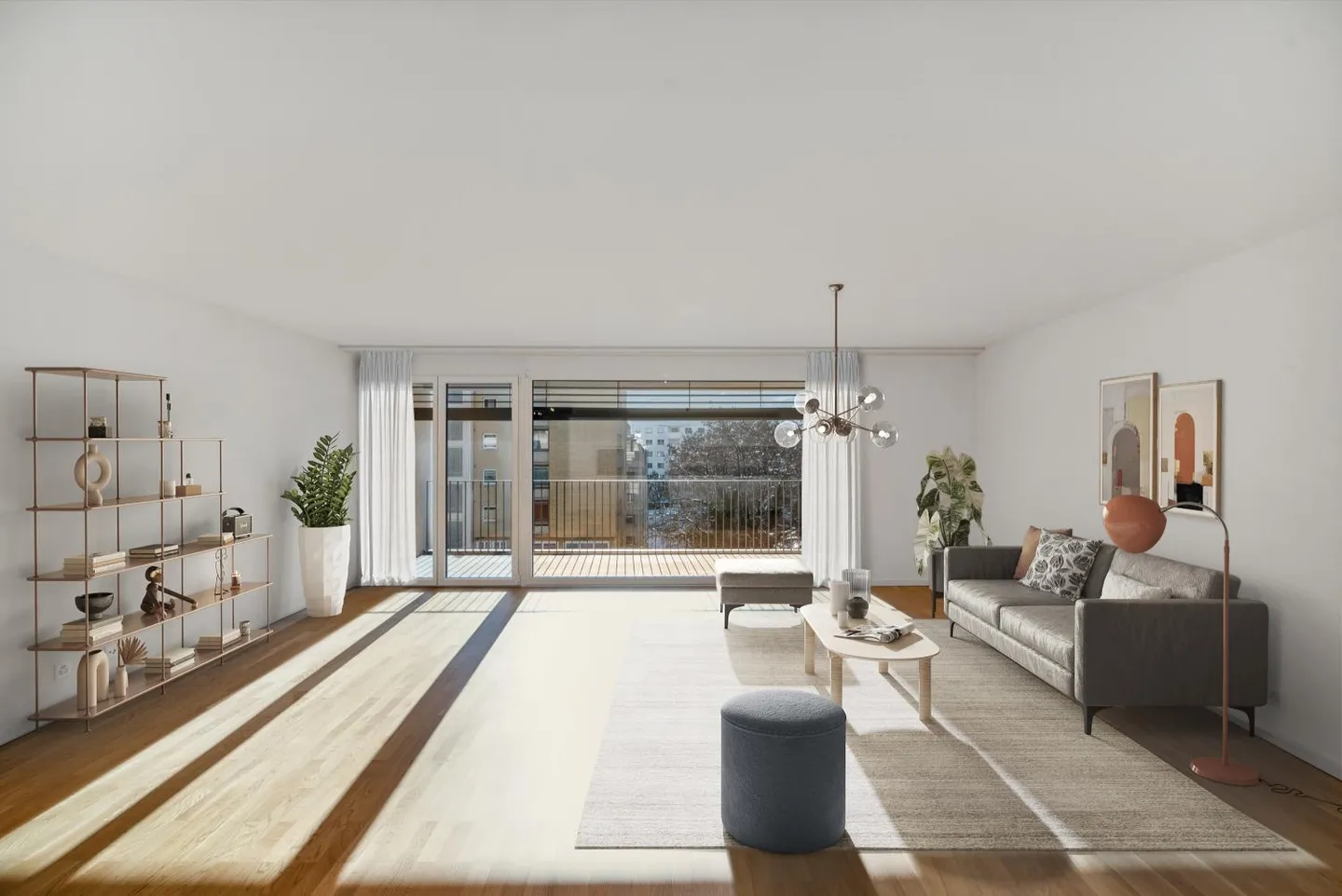 Appartement moderne 4,5 pièces avec balcon - Photo 5 sur 11