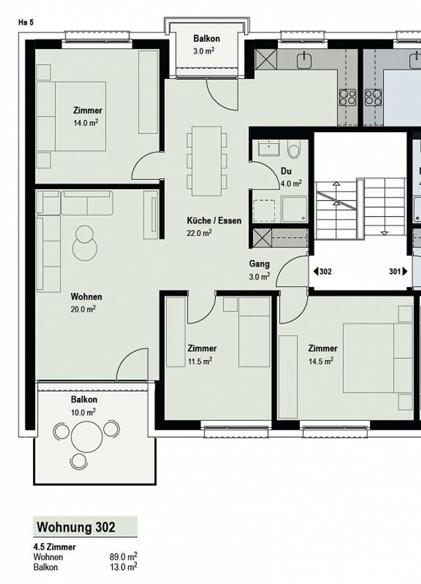 Topmoderne Wohnung in einem attraktiven Quartier - Photo 4 of 12