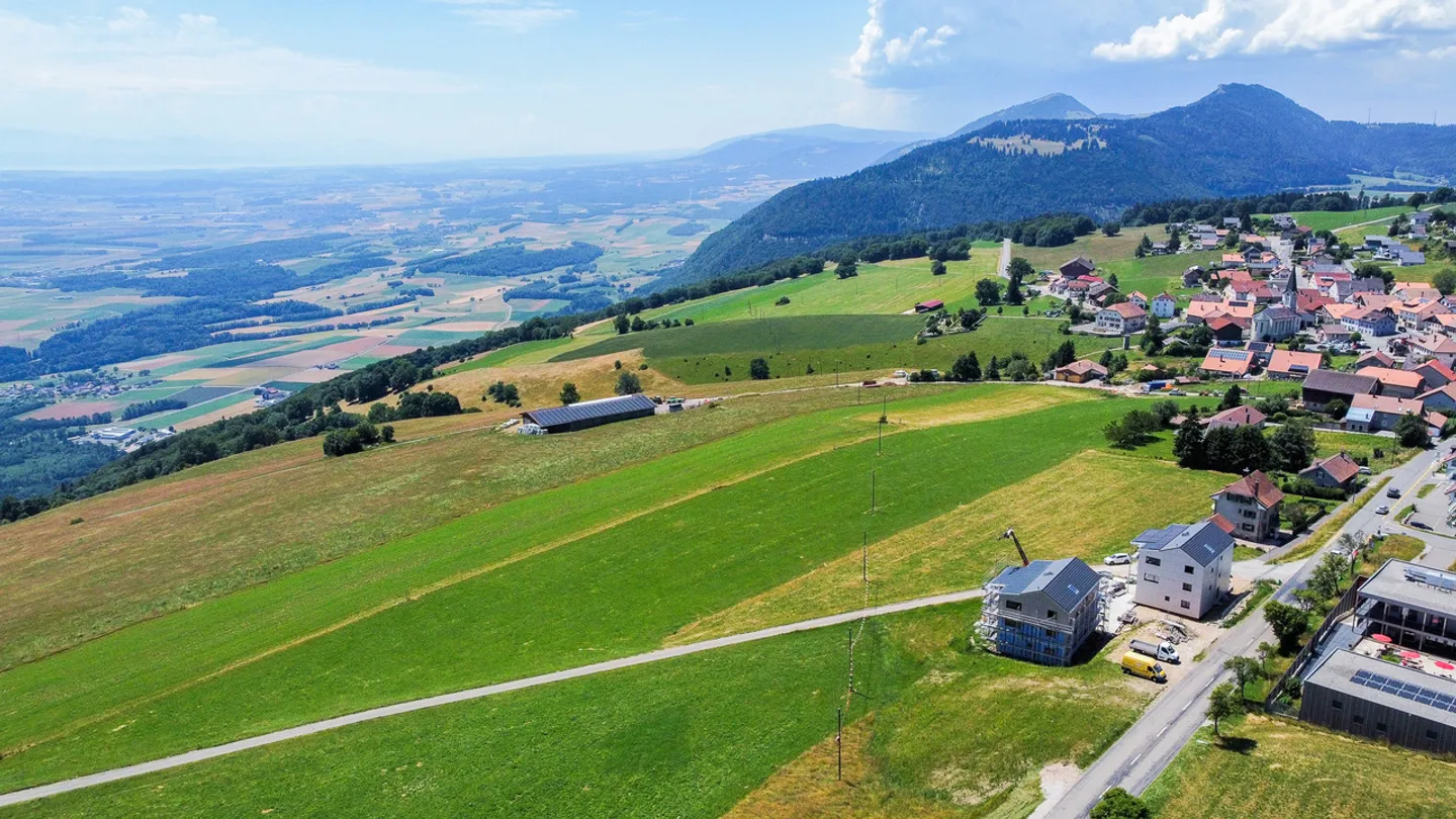 Appt neuf de 2.5 pces, balcon  Splendide vue sur le lac et les Alpes - Photo 3 sur 13