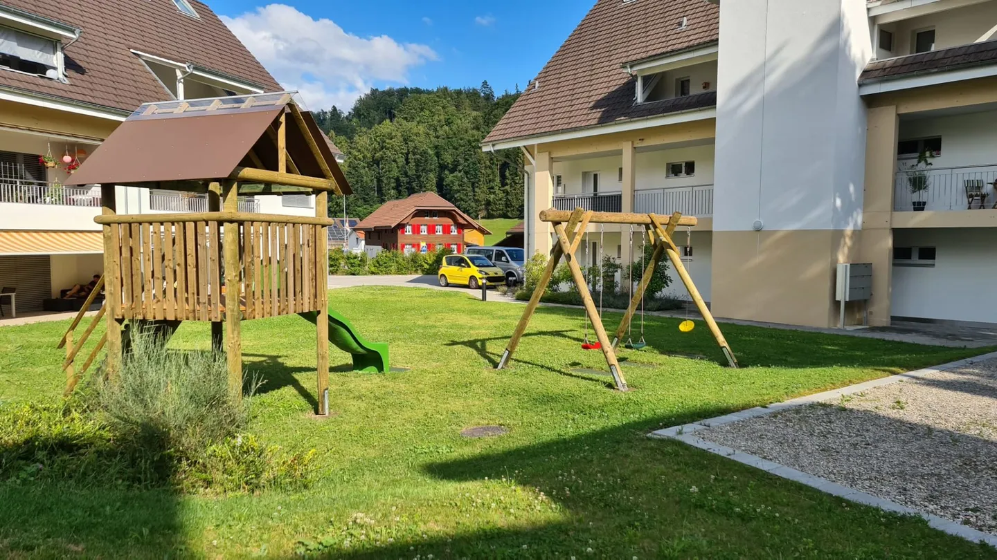 Appartement au rez-de-chaussée de 3,5 pièces à Krauchthal - Photo 6 sur 7