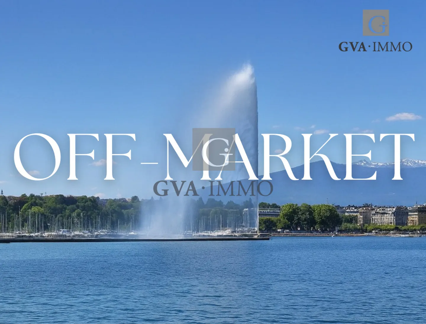 Quai Gustave-Ador - Face au lac - Photo 1 sur 1