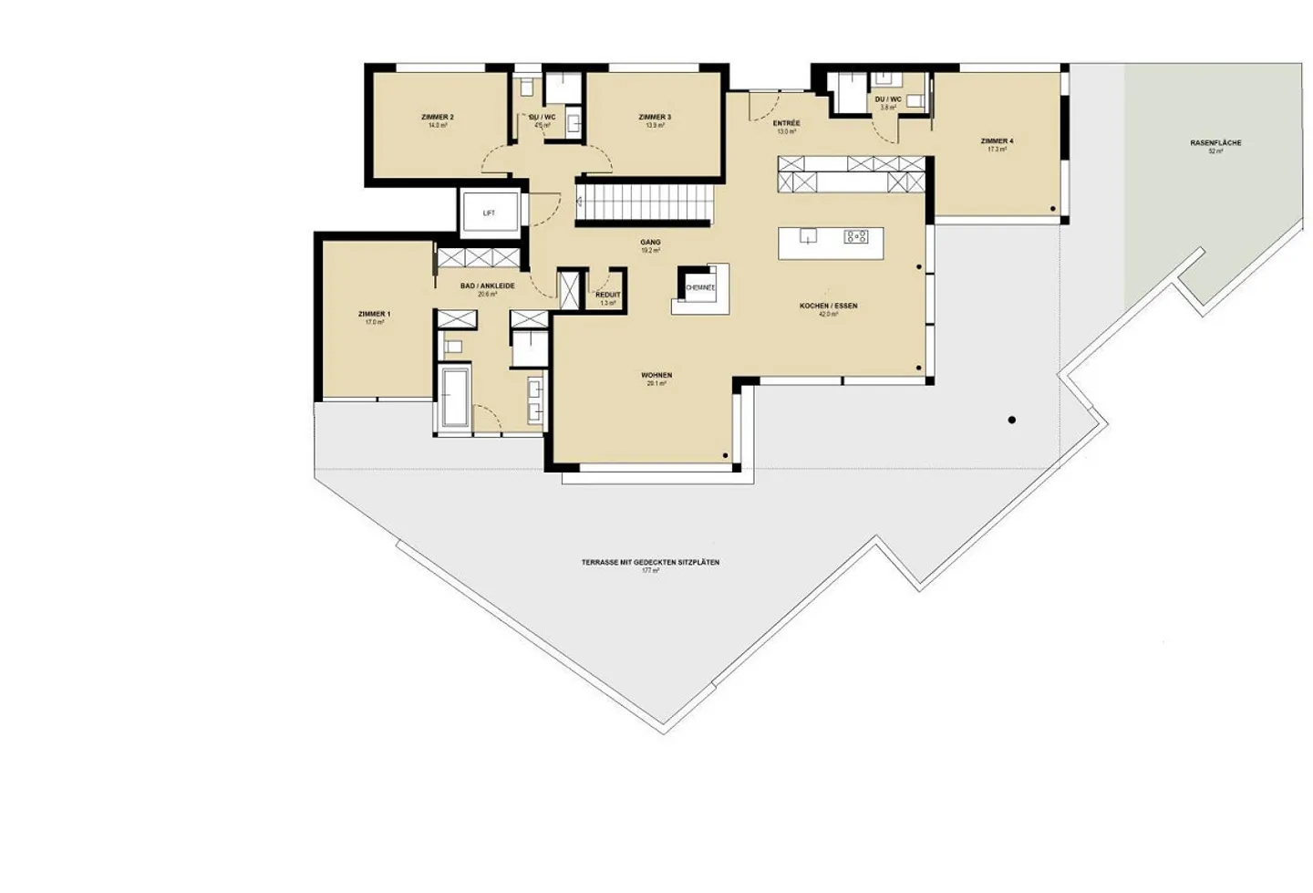 Annuncio: Residenza lussuosa di 5,5 stanze al Hofberg - Foto 7 di 9