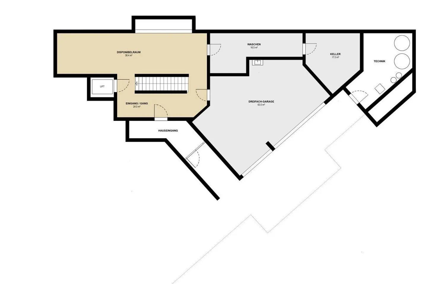 Annuncio: Residenza lussuosa di 5,5 stanze al Hofberg - Foto 8 di 9