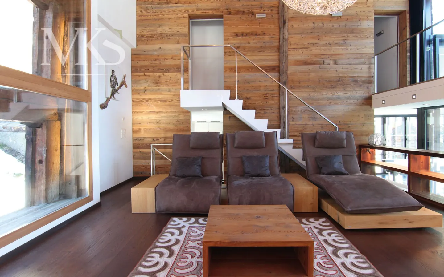 Exklusive Duplex-Luxuswohnung im umgebauten Stall im Herzen von Geschinen - Photo 5 of 32