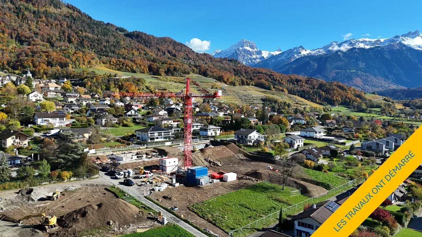VILLAS D'ARCHITECTE - VUE PANORAMIQUE - LES TRAVAUX ONT DÉMARRÉ - Photo 3 sur 15