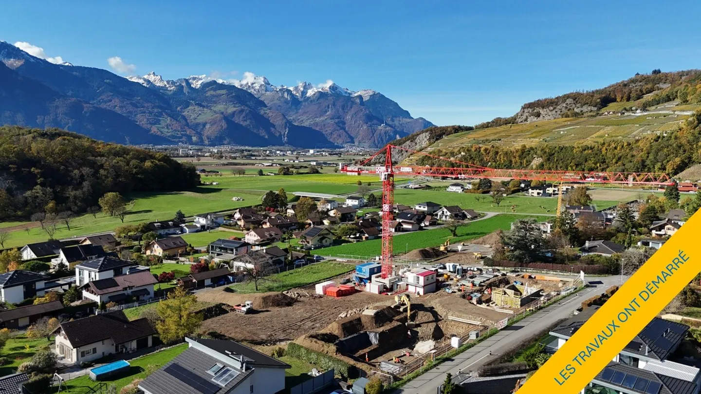 VILLAS D'ARCHITECTE - VUE PANORAMIQUE - LES TRAVAUX ONT DÉMARRÉ - Photo 13 sur 15