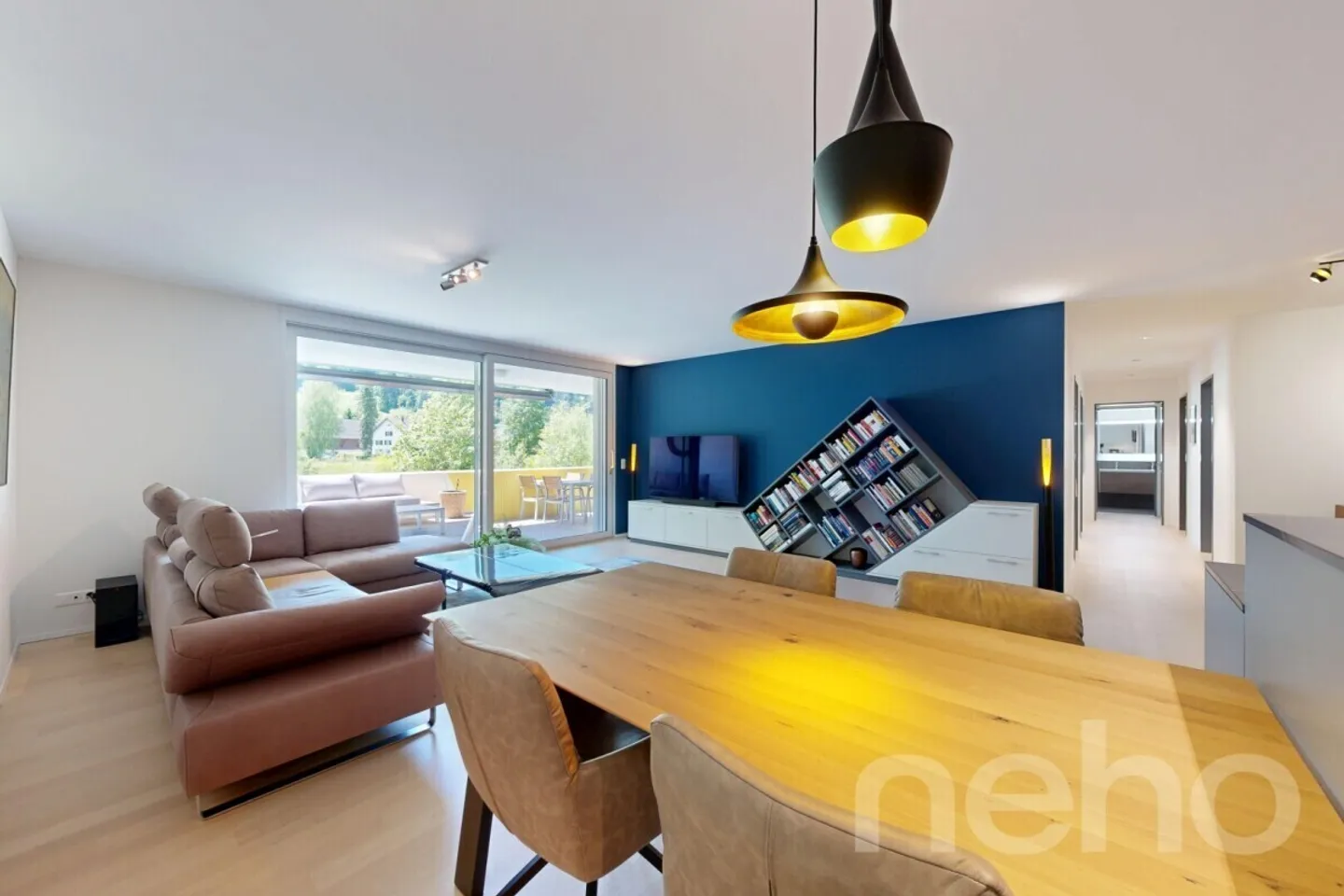 Appartement moderne de 4,5 pièces avec vue sur la verdure - Photo 5 sur 12