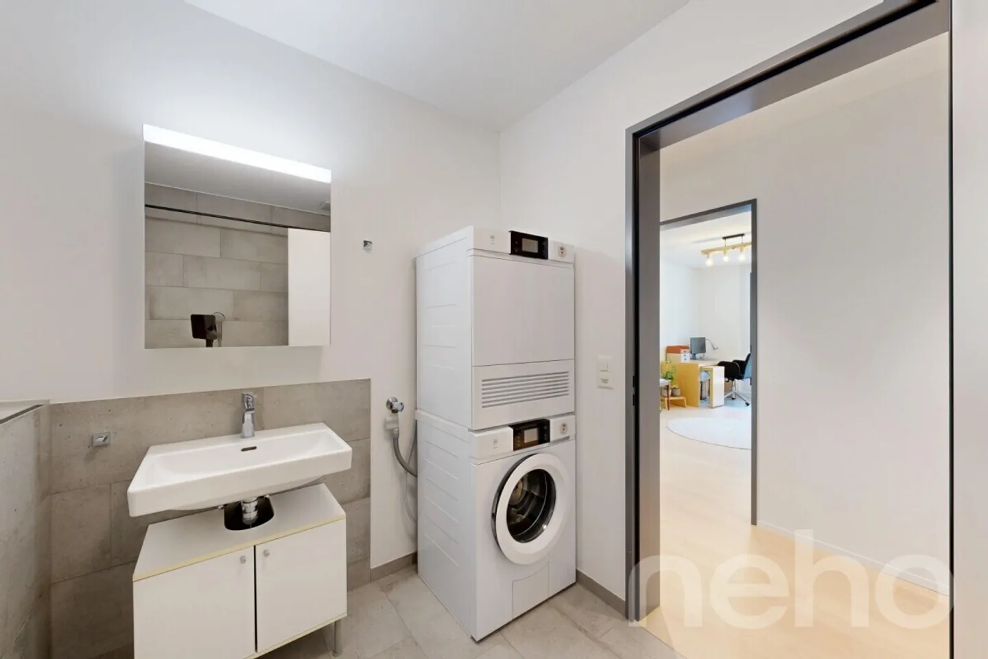 Appartement moderne de 4,5 pièces avec vue sur la verdure - Photo 9 sur 12