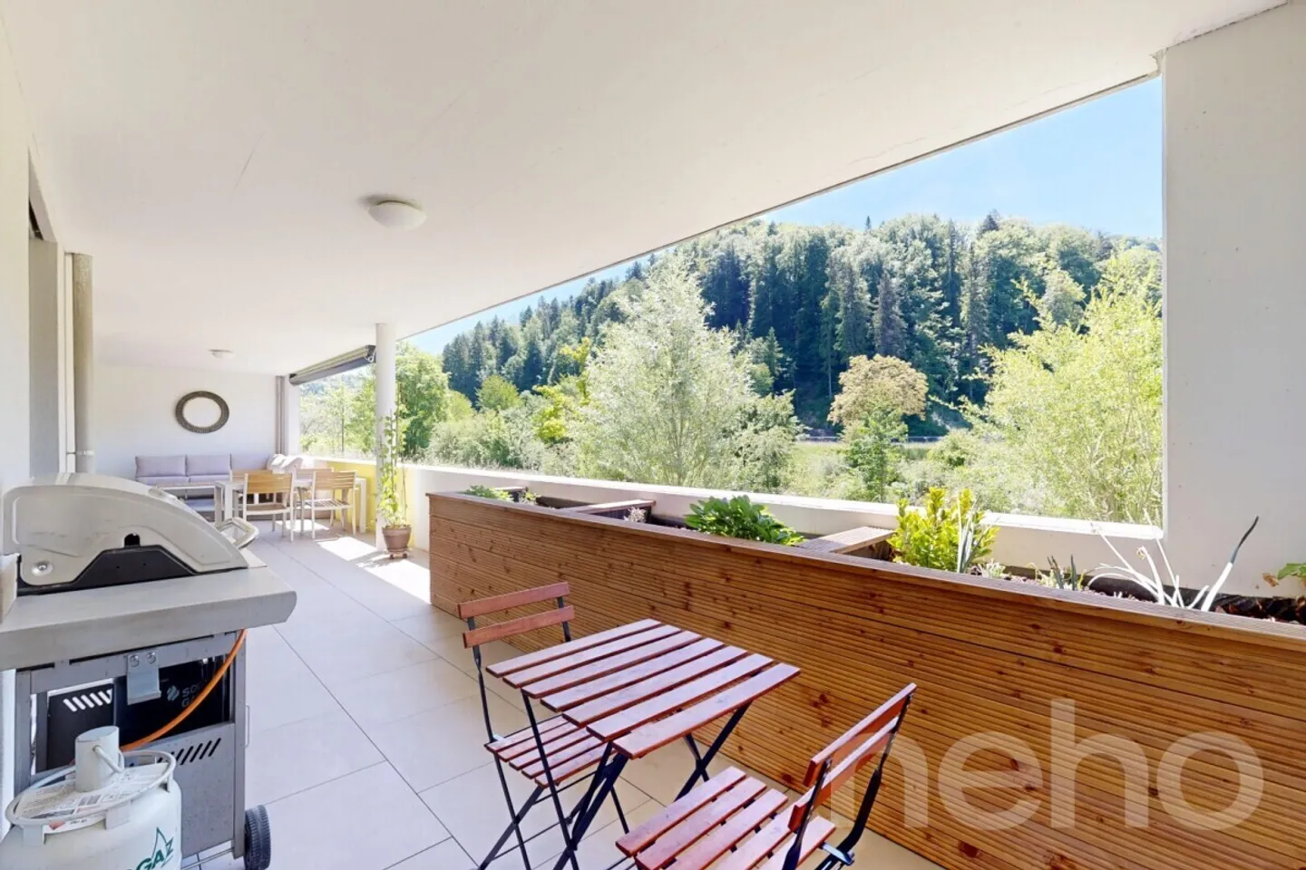 Appartement moderne de 4,5 pièces avec vue sur la verdure - Photo 10 sur 12