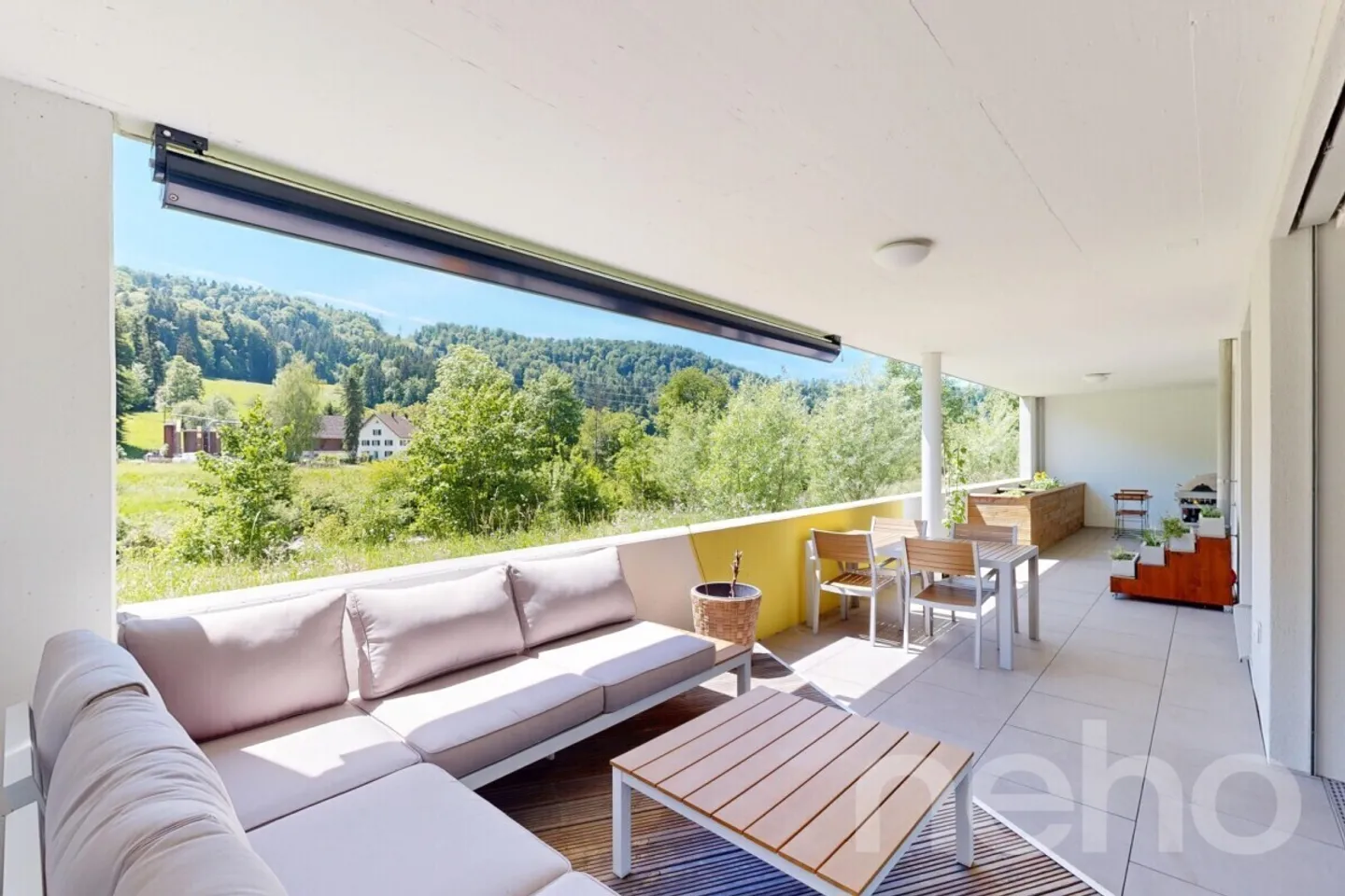 Appartement moderne de 4,5 pièces avec vue sur la verdure - Photo 1 sur 12
