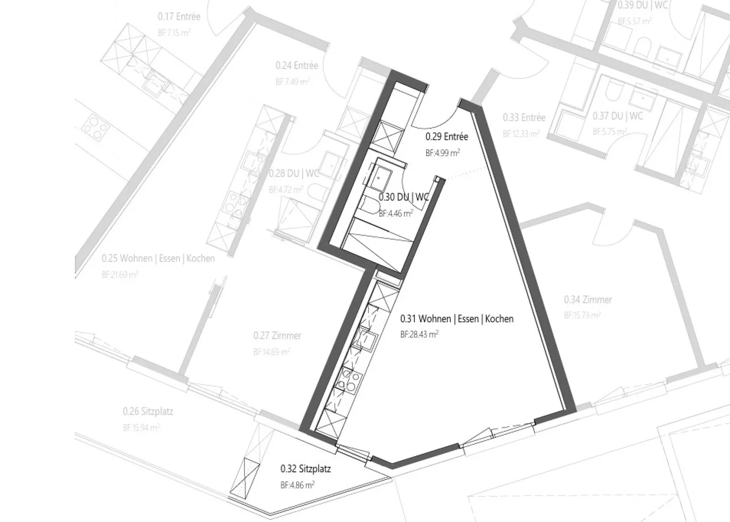 First rental 1.5 room apartment Altwiesenstrasse 372 - Photo 4 of 4