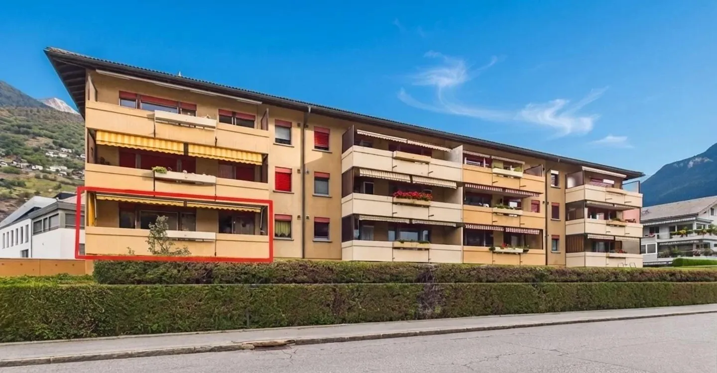 Qualità della vita e posizione - Appartamento ben curato a Visp - Foto 17 di 19