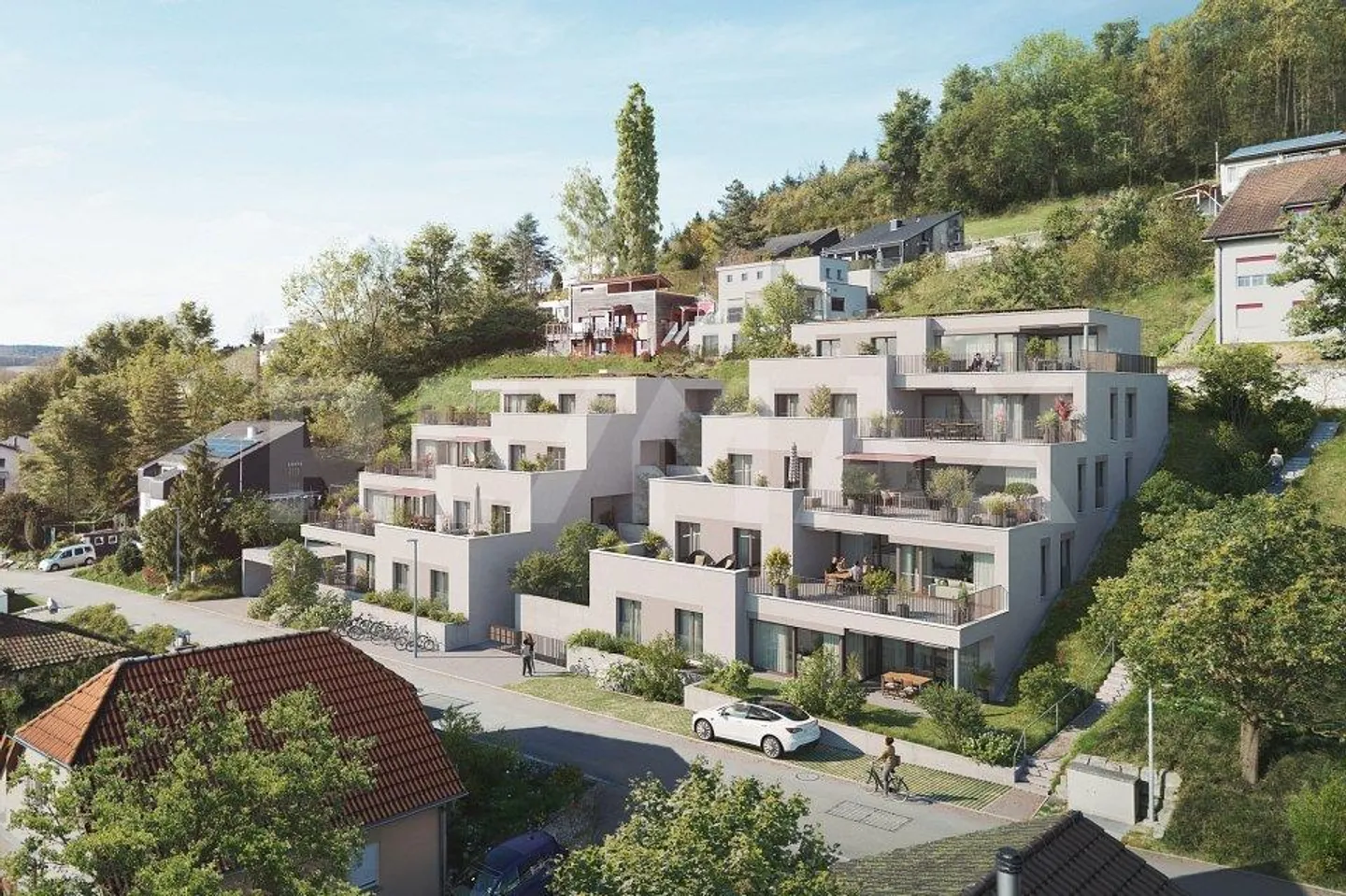 Terrassenwohnungen mit Panorama - Foto 1 von 5