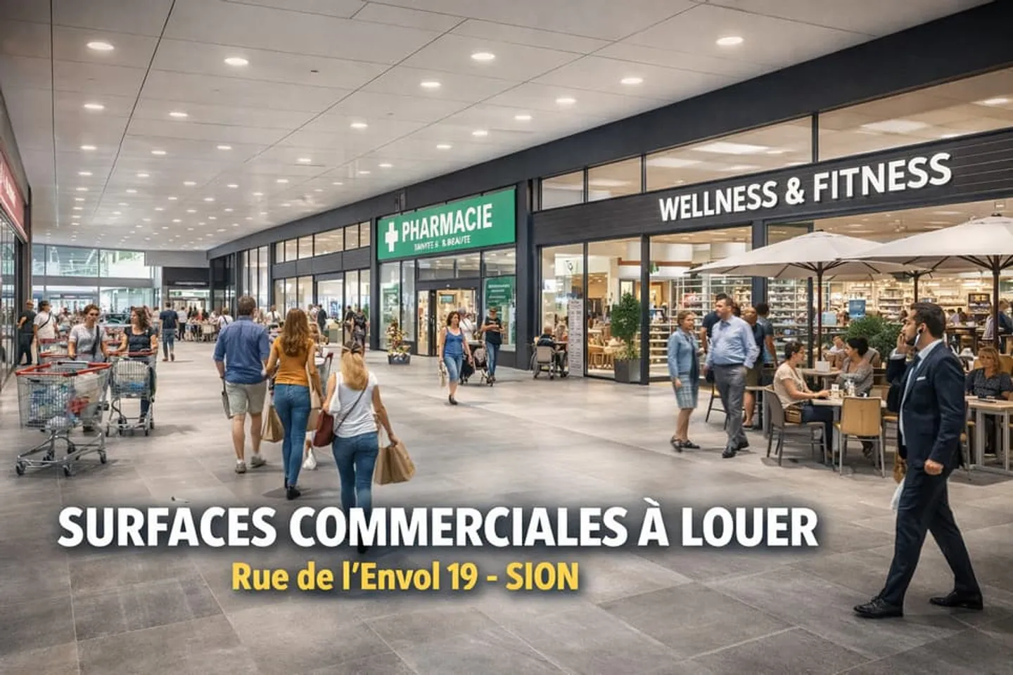 In affitto - Spazi commerciali a Sion, Rue de l'Envol 19 - Foto 1 di 1