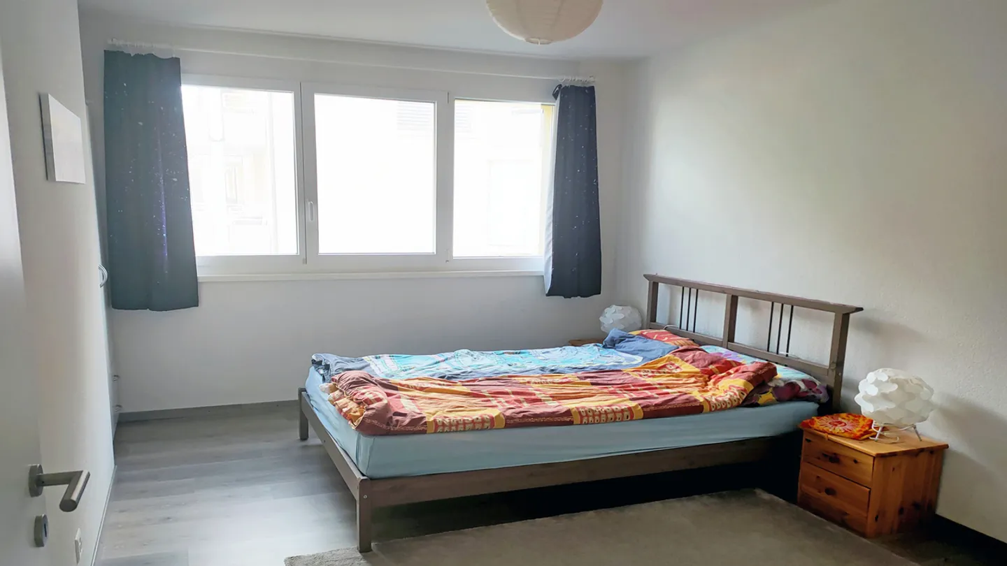 FOR RENT MAGNIFICENT 2.5 ROOM APARTMENT IN SALQUENEN - SIERRE - Photo 5 of 7