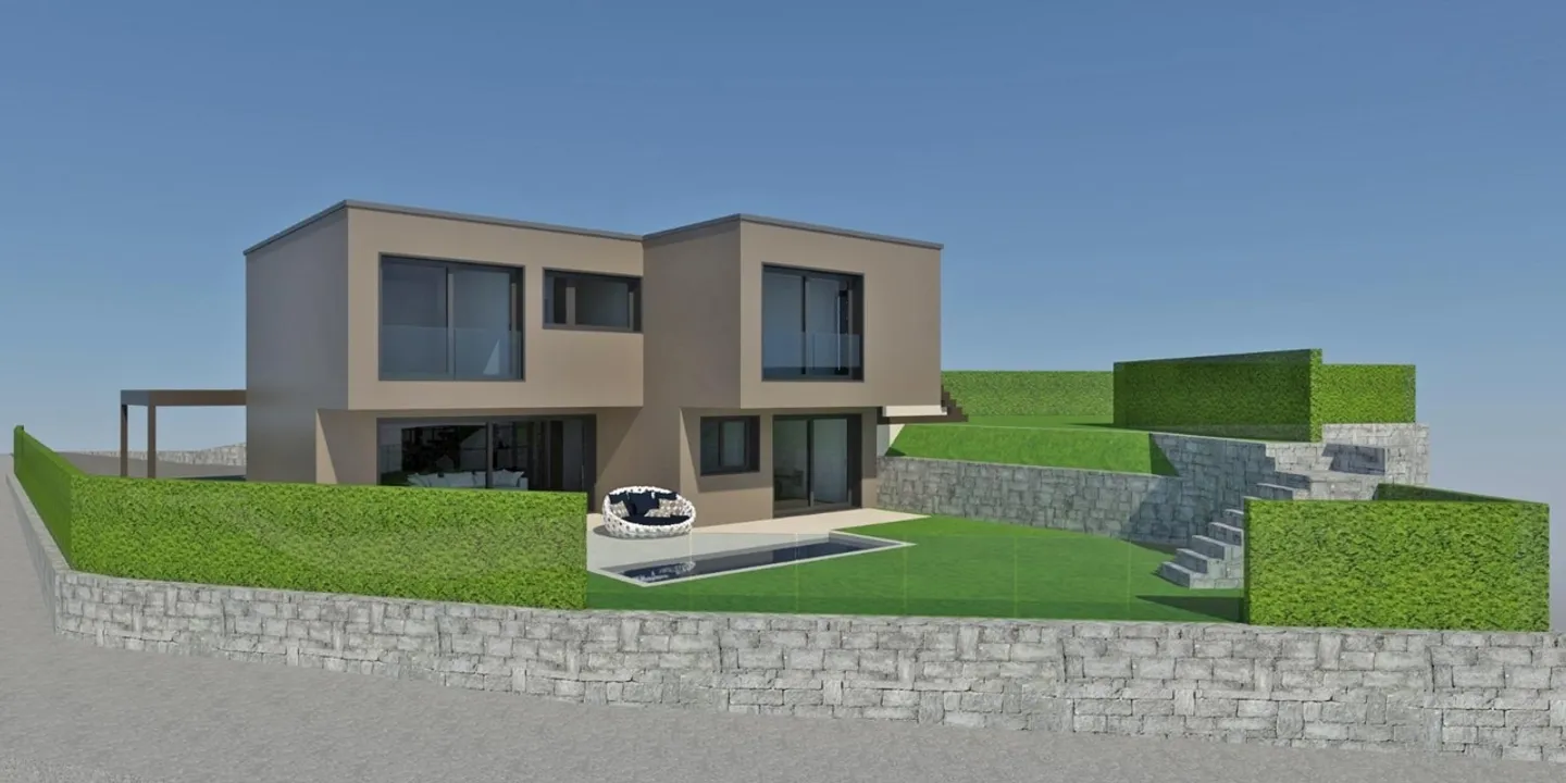 Villa contemporanea con vista lago - Foto 4 di 11