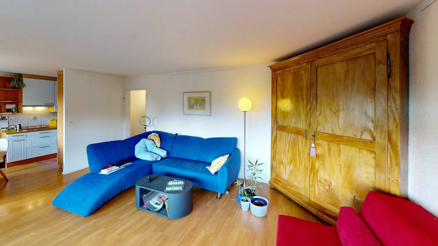 4.5 Zimmer Wohnung mit sonniger Aussicht auf die Ergolz - Foto 14 di 17