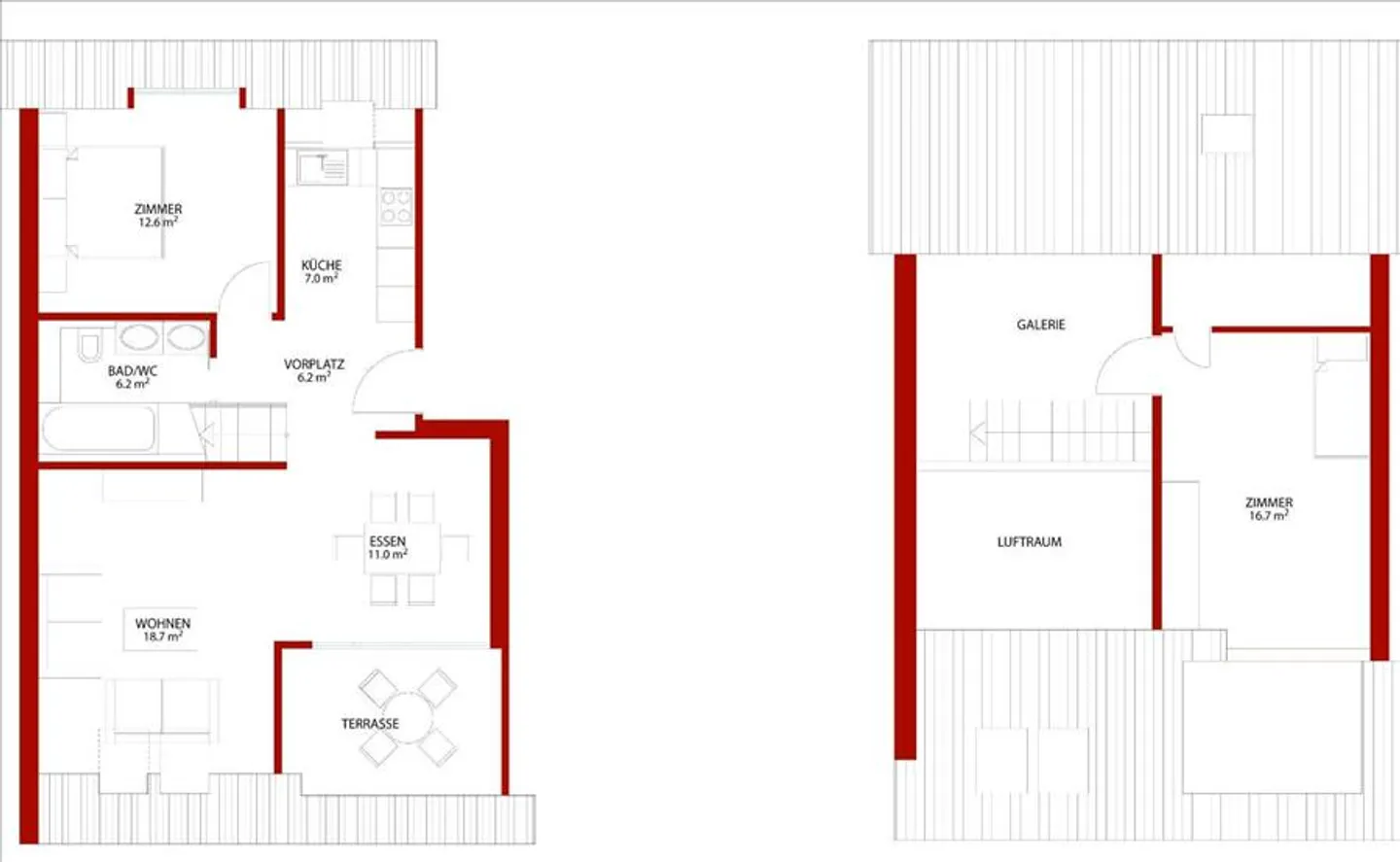 Appartamento duplex da amare! "Affittare senza deposito" - Foto 2 di 2