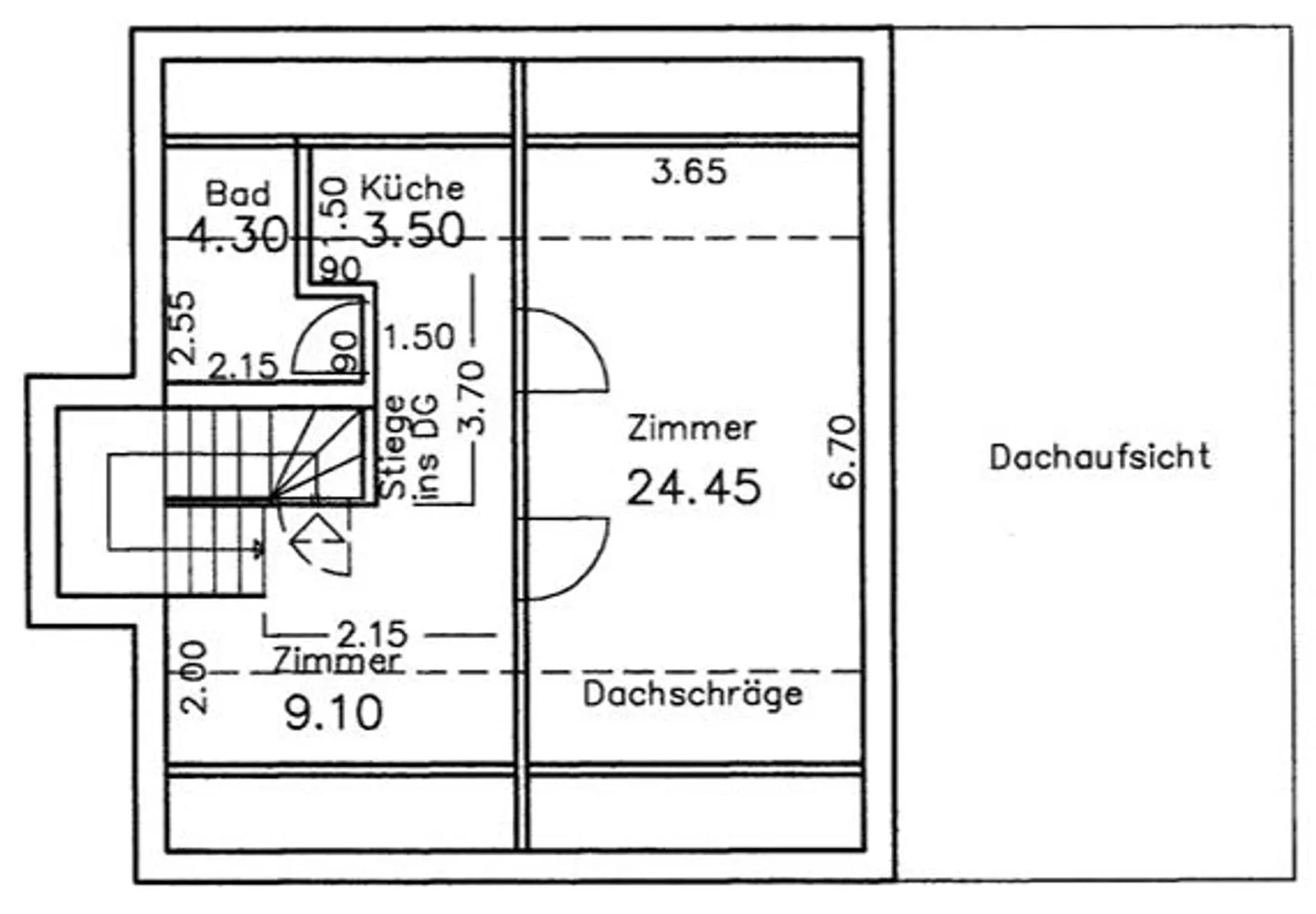 Charmante Wohnung mit Balkon - Foto 4 von 4
