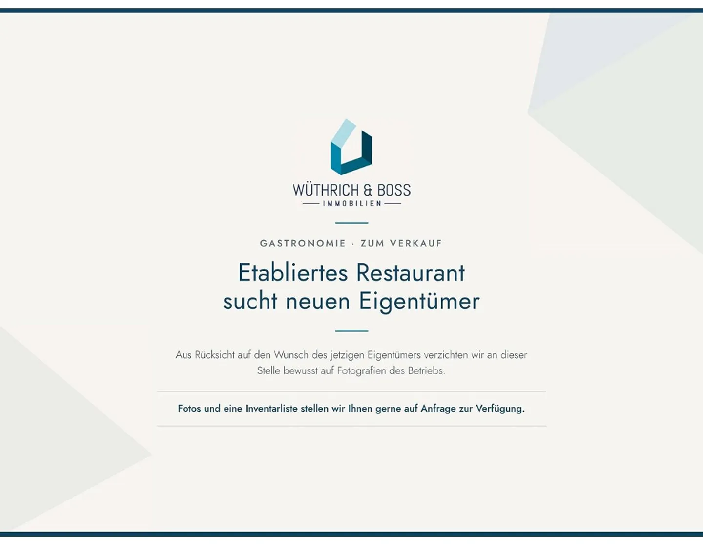 Successful Restaurant & Bar in the Greater Aarau Area - Photo 1 of 1