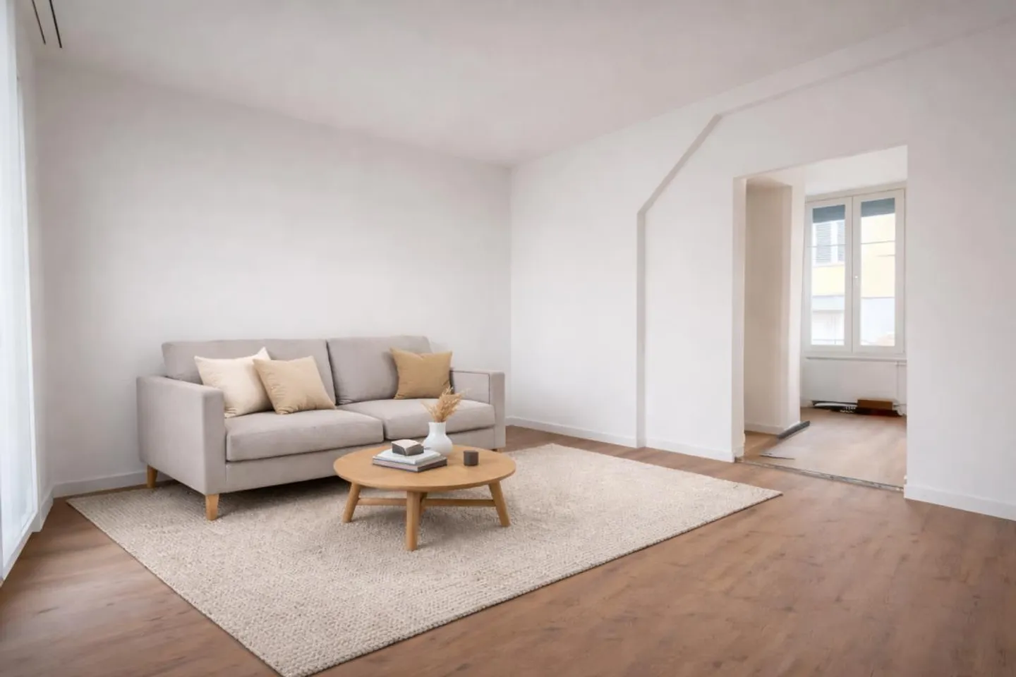 First rental: 2.5-room designer apartment with garden - Photo 5 of 9