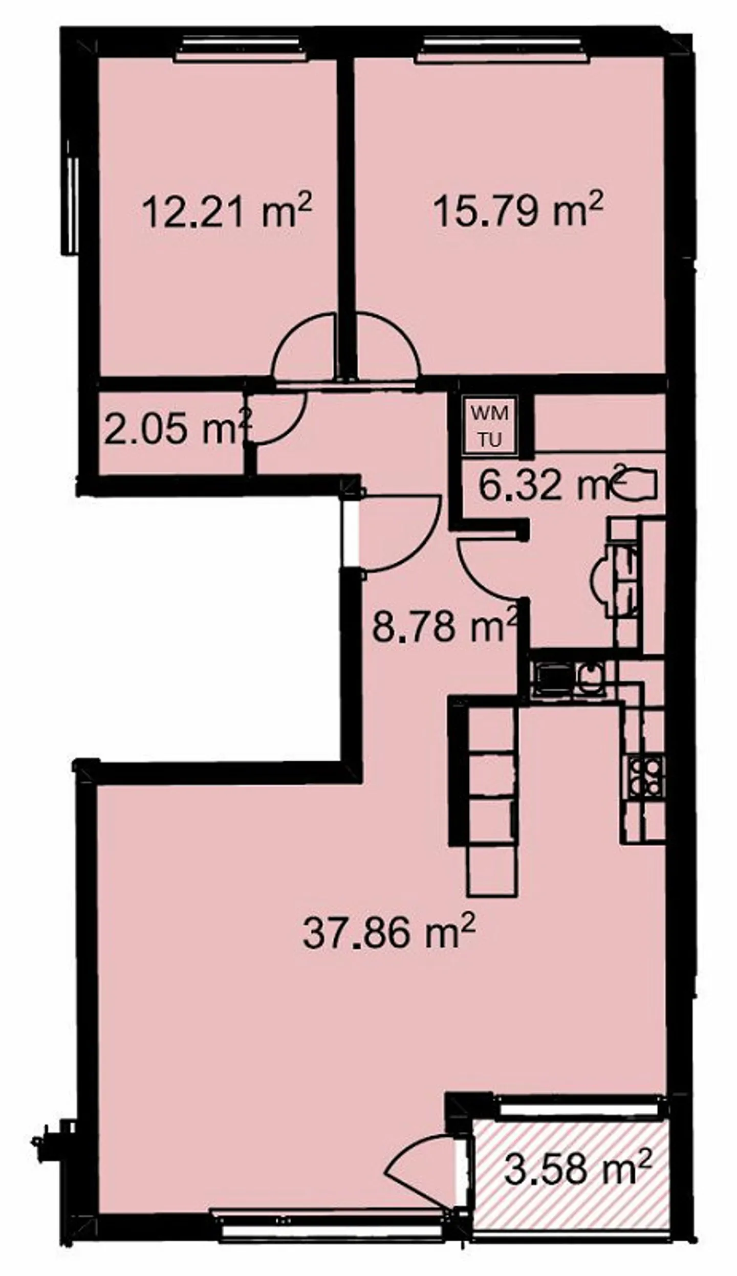 3.5-Zimmer-Wohnung im Quartier Buchthalen - Photo 14 of 14