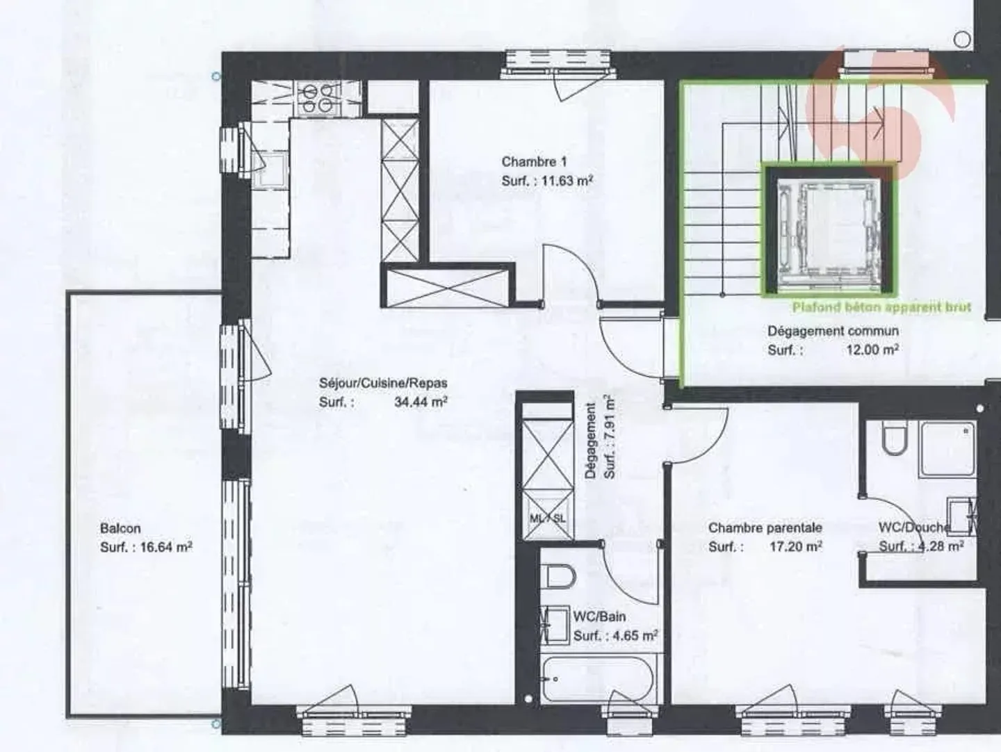 Schönes neues Apartment - Foto 14 di 14