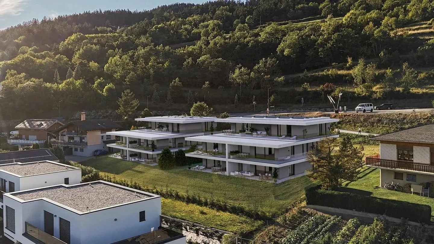 Appartement contemporain 4,5 pièces - Photo 3 sur 6