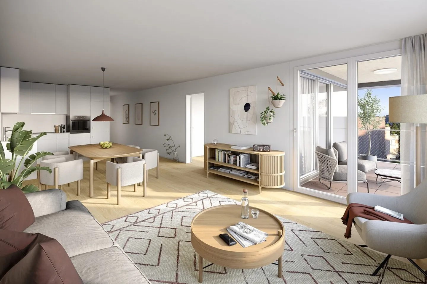 2.5 Zimmer im Neubau. Jetzt bewerben! - Foto 3 von 4