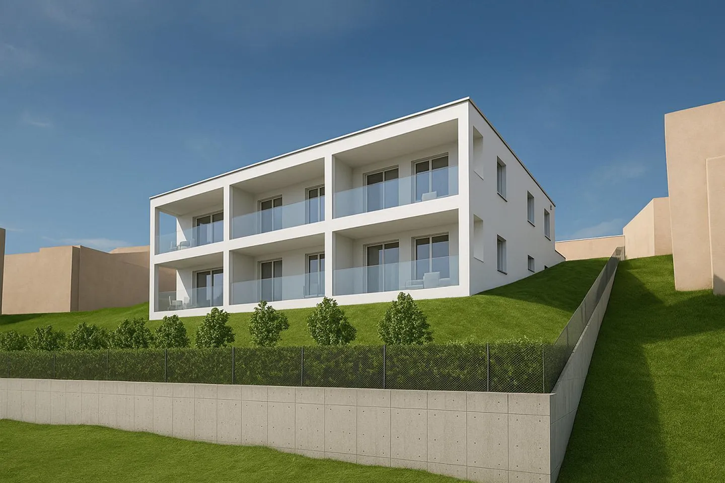 3.5 locali di nuova costruzione a Vezia - Foto 1 di 4