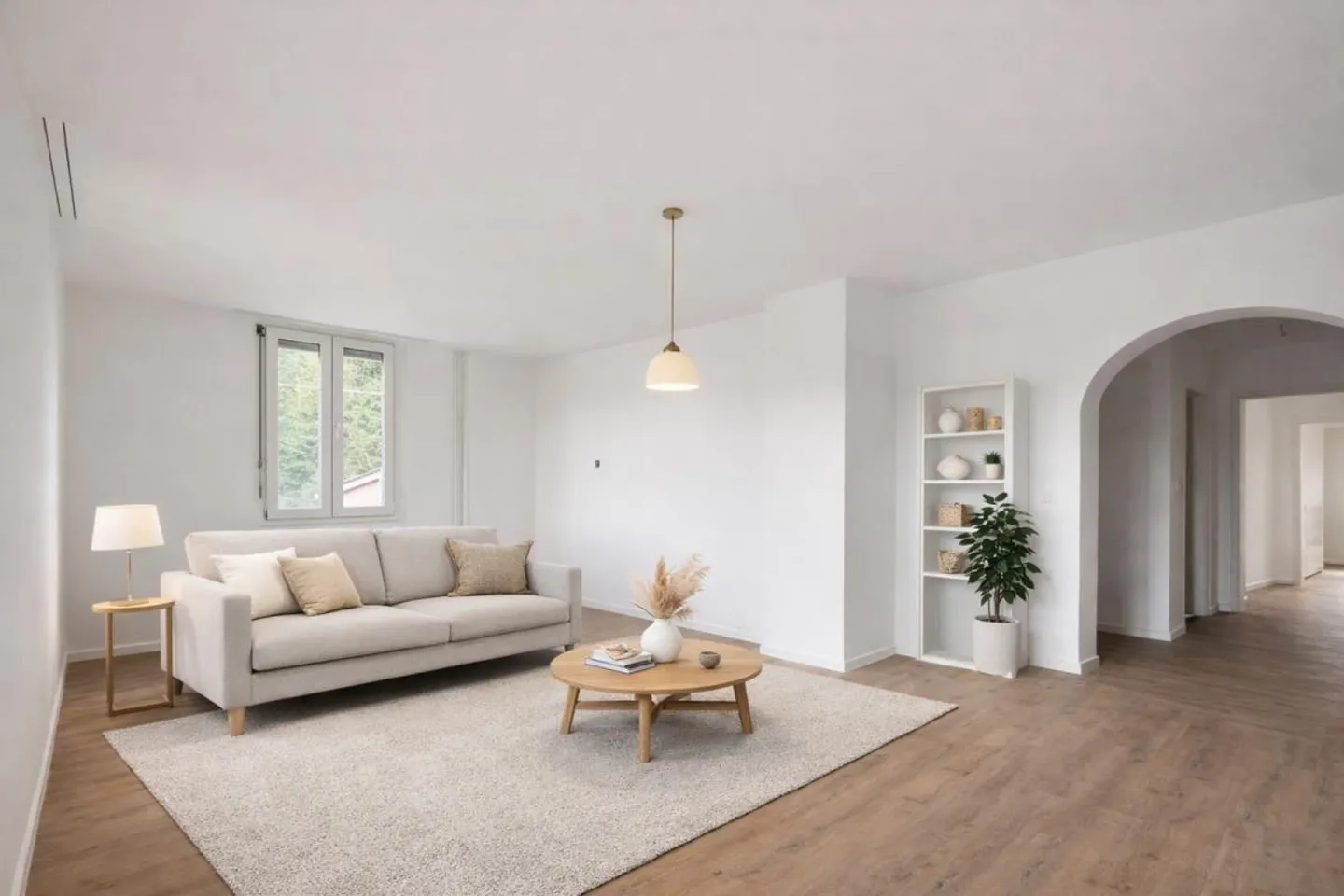 First rental: 2.5-room designer apartment with large garden - Photo 2 of 8