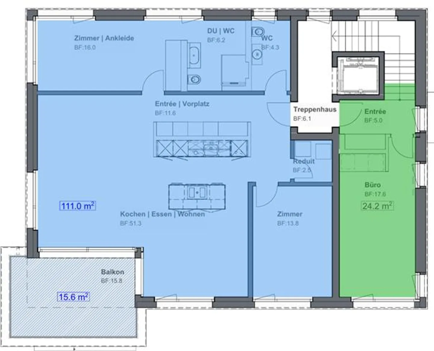 Appartamento 3,5 locali Sempach in nuova costruzione con 3 unità - Foto 5 di 5