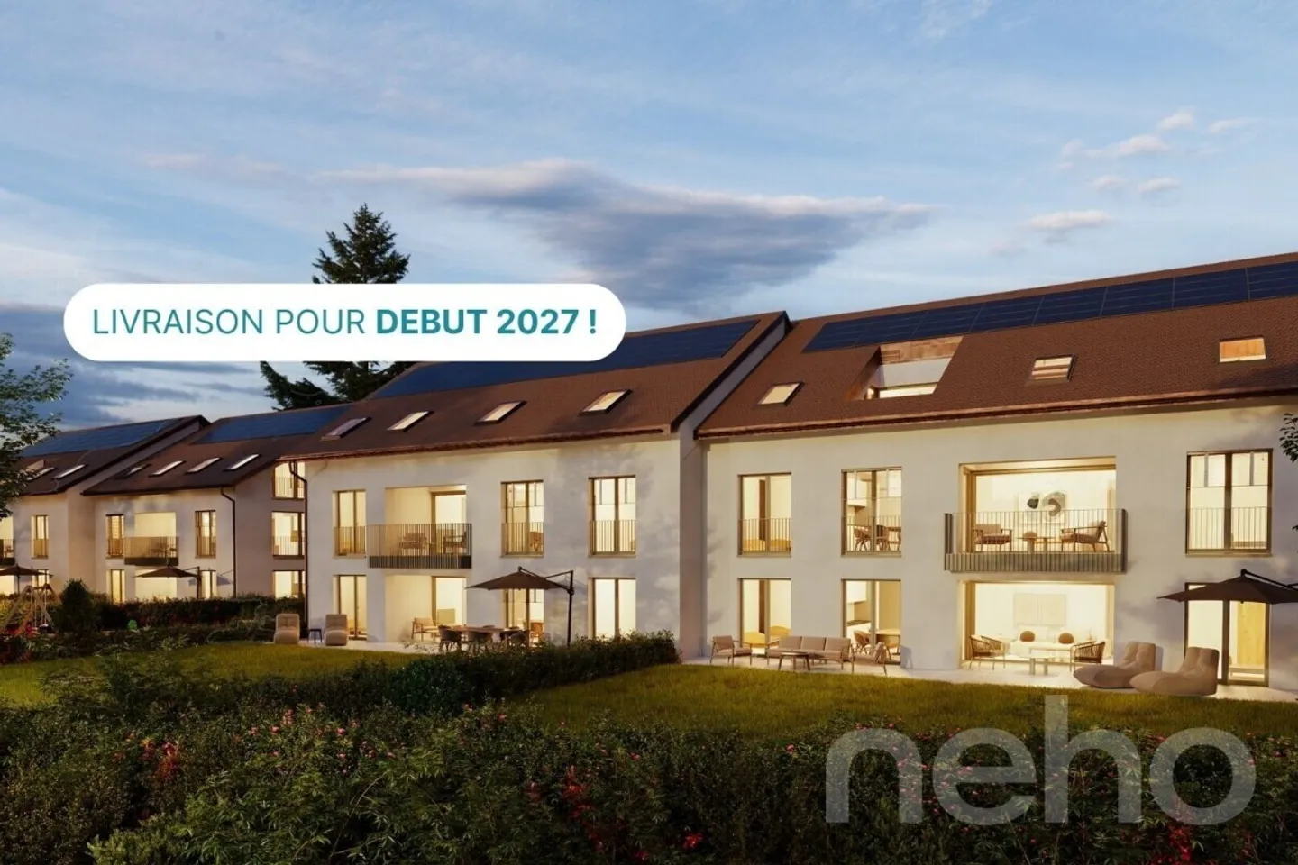 Appartamento consegnato alla fine del 2026 nel cuore di Chavannes-de-Bogis! - Foto 1 di 13
