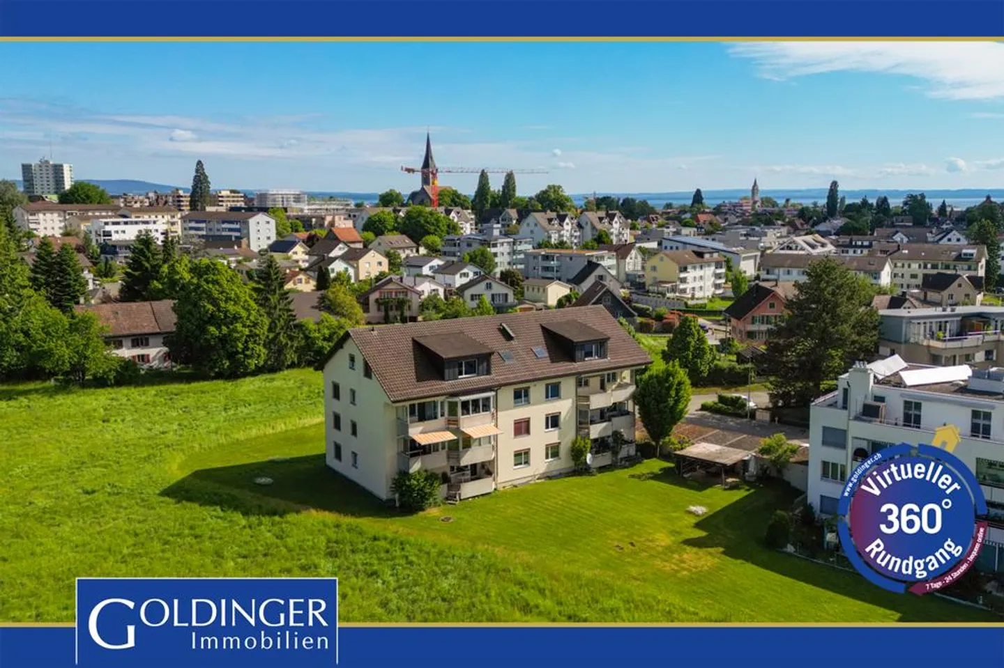 Grosszügige Wohnung mit Weitsicht - Foto 1 von 7
