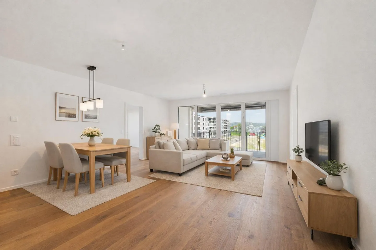 Exclusive 3.5-room new-build apartment in AuPark – modern living with ... - Photo 1 of 17